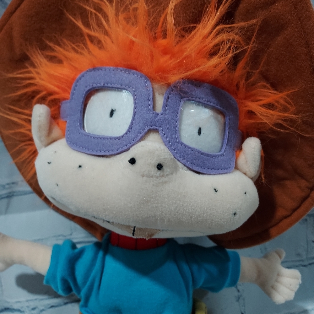 Rugrats Chuckie Safari Plush Doll 16" Nickelodeon Nostalgia Nostalgic 90's - Picture 2 of 10